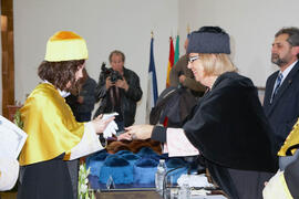 Investidura de nuevos doctores por la Universidad de Málaga. Paraninfo. Febrero de 2012