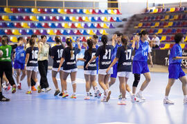 Partido Japón - Uruguay. Categoría femenina. Campeonato del Mundo Universitario de Balonmano. Ant...