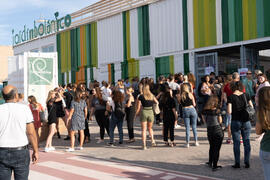 Welcome to UMA. Bienvenida a los alumnos de intercambio internacional de la Universidad de Málaga. Jardín botánico. Octubre de 2019
