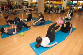 Actividades deportivas. Jornada de Puertas Abiertas de la Universidad de Málaga. Complejo Polidep...