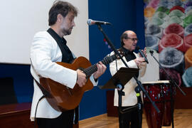 Actuación del grupo musical "Boleros Imperfectos". Graduación y clausura del curso del Aula de Mayores de la Universidad de Málaga. Paraninfo. Junio de 2019
