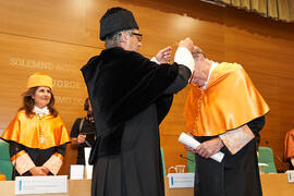 Investidura de Jorge Martínez-Vázquez como Doctor "Honoris Causa" por la Universidad de Málaga. Edificio del Rectorado. Julio de 2025