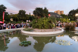 Welcome to UMA. Bienvenida a los alumnos de intercambio internacional de la Universidad de Málaga. Jardín botánico. Octubre de 2019
