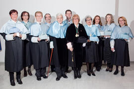 Retratos de D. Antonio Bonet Correa en la Investidura como Doctor "Honoris Causa" por l...