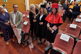 Comitiva académica. Investidura de Jorge Martínez-Vázquez como Doctor "Honoris Causa" por la Universidad de Málaga. Edificio del Rectorado. Julio de 2025