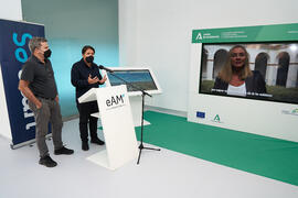 Inauguración de la exposición itinerante sobre el plan "Vive tu ciudad". Escuela Técnic...