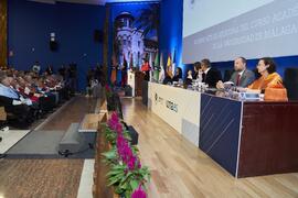 Intervención de Elsa Marina Álvarez. Apertura del Curso Académico 2024/2025 de la Universidad de Málaga. Paraninfo. Septiembre de 2024