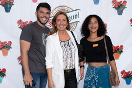 Photocall. Welcome to UMA. Bienvenida a los alumnos de intercambio internacional de la Universidad de Málaga. Jardín botánico. Octubre de 2019