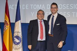 Toma de posesión de Francisco Rejón Guardia como profesor titular del Área de Comercialización e Investigación de Mercados de la Universidad de Málaga. Paraninfo. Diciembre de 2022
