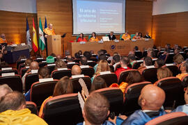 Discurso de investidura de Jorge Martínez-Vázquez como Doctor "Honoris Causa" por la Universidad de Málaga. Edificio del Rectorado. Julio de 2025