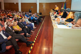 Discurso de investidura de Jorge Martínez-Vázquez como Doctor "Honoris Causa" por la Universidad de Málaga. Edificio del Rectorado. Julio de 2025