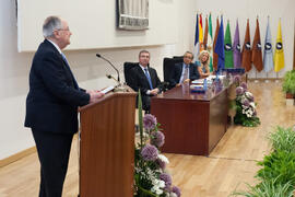 Intervención de José Enrique Gómez de Coca en el homenaje al personal que cumple 25 años de servi...