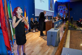 Discurso de Manuel Torralbo. Entrega de la Medalla de Oro de la Universidad de Málaga a la Universidad de Córdoba. Paraninfo. Junio de 2023