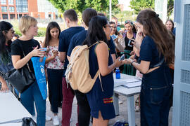 Welcome to UMA. Bienvenida a los alumnos de intercambio internacional de la Universidad de Málaga. Jardín botánico. Octubre de 2019