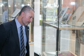 Exposición bibliográfica “Arqueología malagueña en la biblioteca”. Inauguración de las actividade...