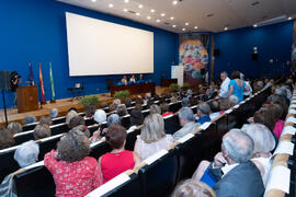 Graduación y clausura del curso del Aula de Mayores de la Universidad de Málaga. Paraninfo. Junio de 2019