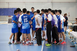 Partido Japón - China Taipei. Categoría masculina. Campeonato del Mundo Universitario de Balonmano. Antequera. Junio de 2016