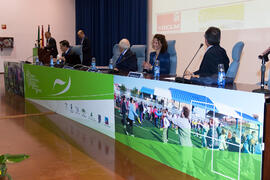 Primer panel de expertos. 6º Congreso Internacional de Actividad Física Deportiva para Mayores. Escuela Técnica Superior de Ingeniería de Telecomunicaciones y de Informática. Marzo de 2015