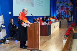 Discurso de investidura de Miquel Roca i Junyent como Doctor "Honoris Causa" por la Universidad de Málaga. Paraninfo. Diciembre de 2024