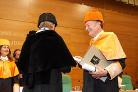 Investidura de Jorge Martínez-Vázquez como Doctor "Honoris Causa" por la Universidad de Málaga. Edificio del Rectorado. Julio de 2025