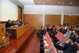"Jornadas de columnismo de opinión. Encuentros en Málaga". Edificio del Rectorado. Enero de 2014