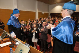 Investidura como Doctor "Honoris Causa" de Hans-Dieter Wienberg por la Facultad de Cien...